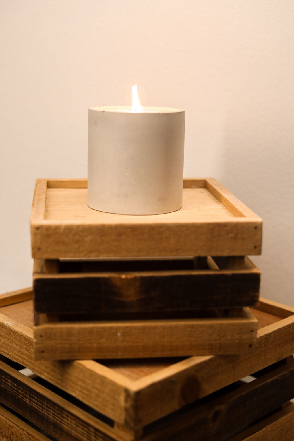 Smooth Concrete Candle - 8oz