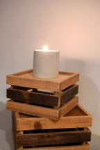 Smooth Concrete Candle - 8oz