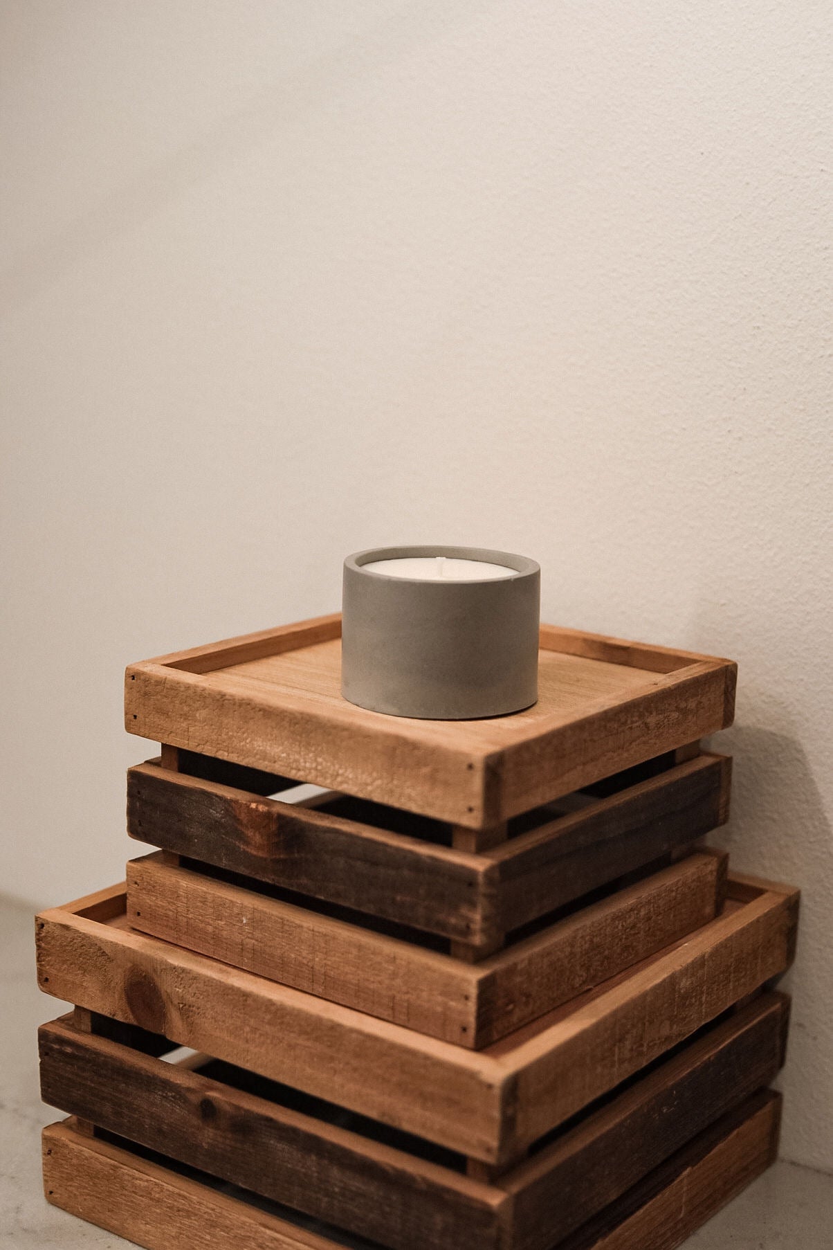 Smooth Concrete Candle - 5oz